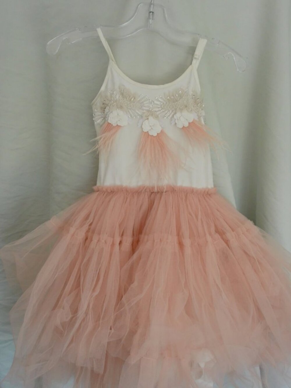 Tutu Du Monde Rose Skirt, white top with detail